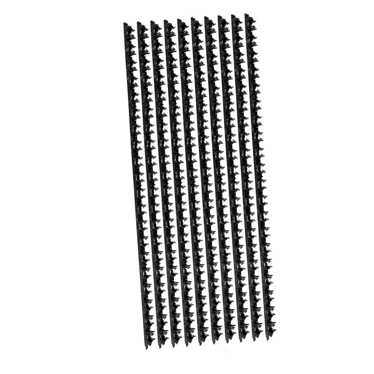 Klemmschienen ø 14 - 22 mm mit Klebung für Fußboden- oder Wandheizung | 10-100 Stück