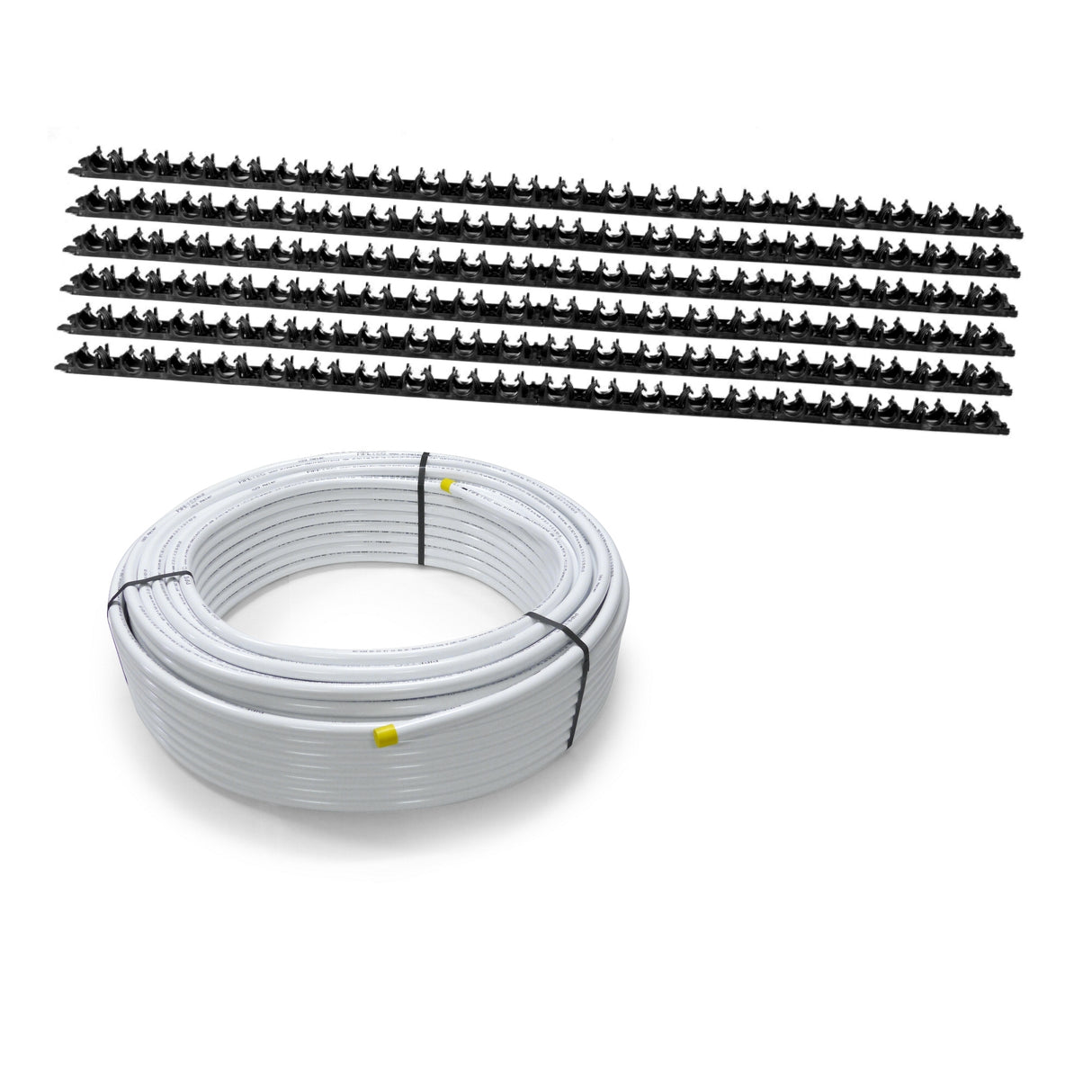 CLAMP Warmwasser Wandheizung Komplettset ohne Regelung