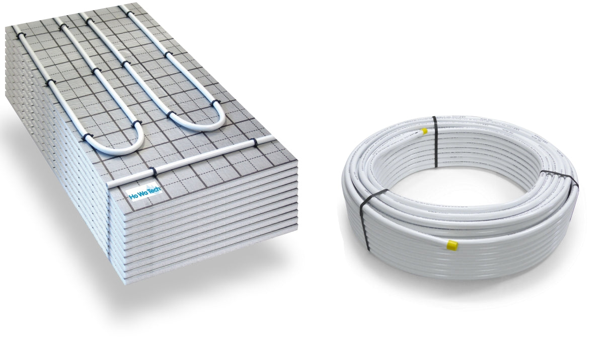 TAC Warmwasser Fußbodenheizung Set ohne Regelung
