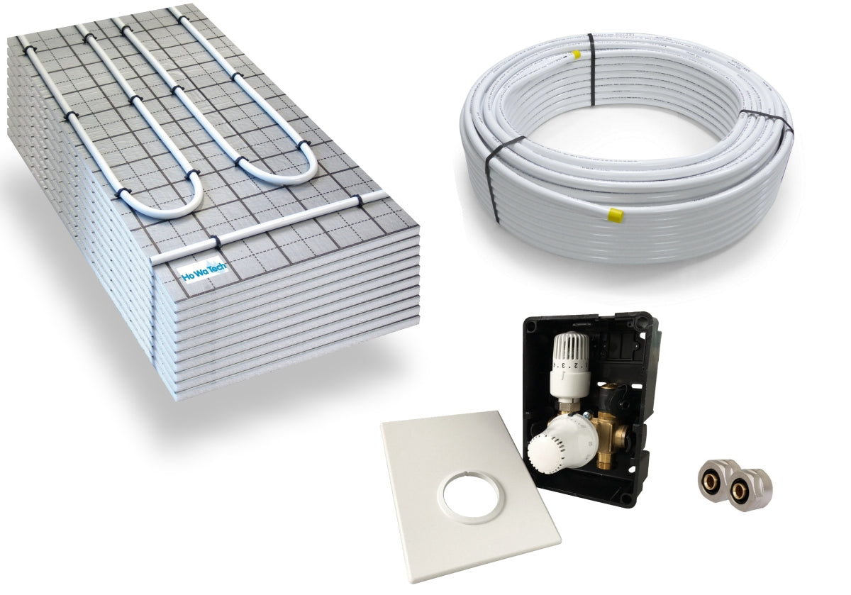 TAC Warmwasser Fußbodenheizung Komplettset Regelbox TH-RTL