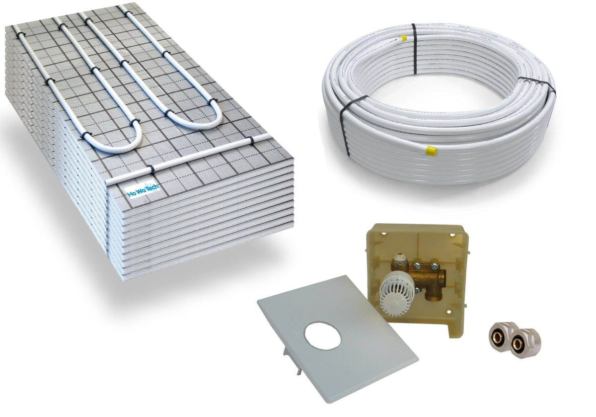 TAC Warmwasser Fußbodenheizung Komplettset Regelbox RTL