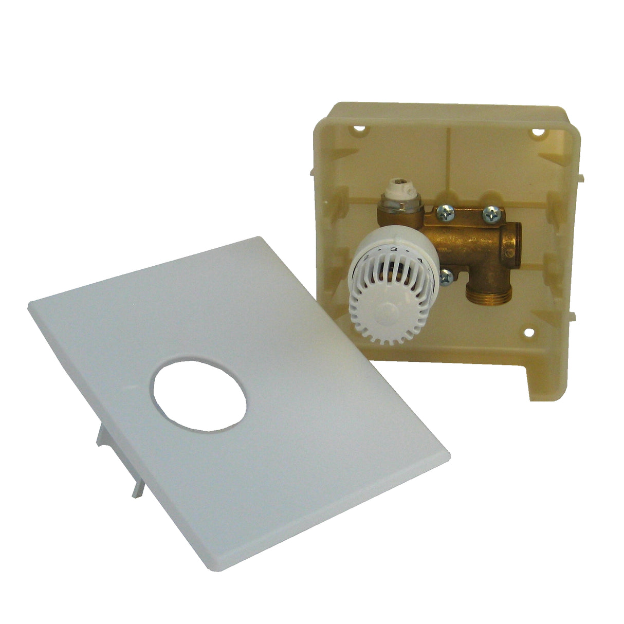 Fußbodenheizung Wasser Set mit Einrohr Heizmatte und Regelbox RTL