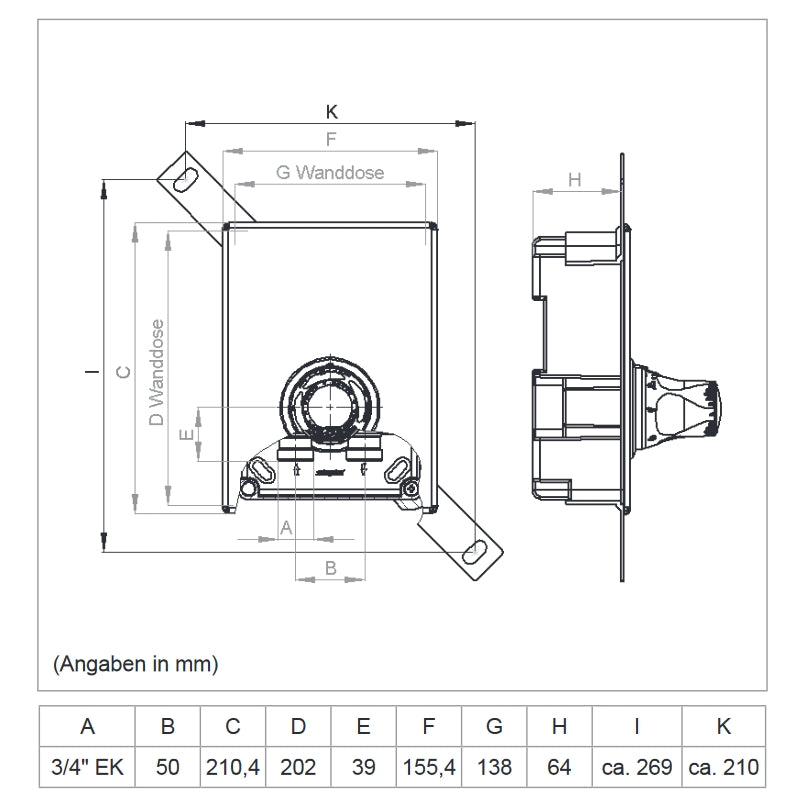 DRY Warmwasser Trocken Fußbodenheizung Komplettset Regelbox SI-RTL