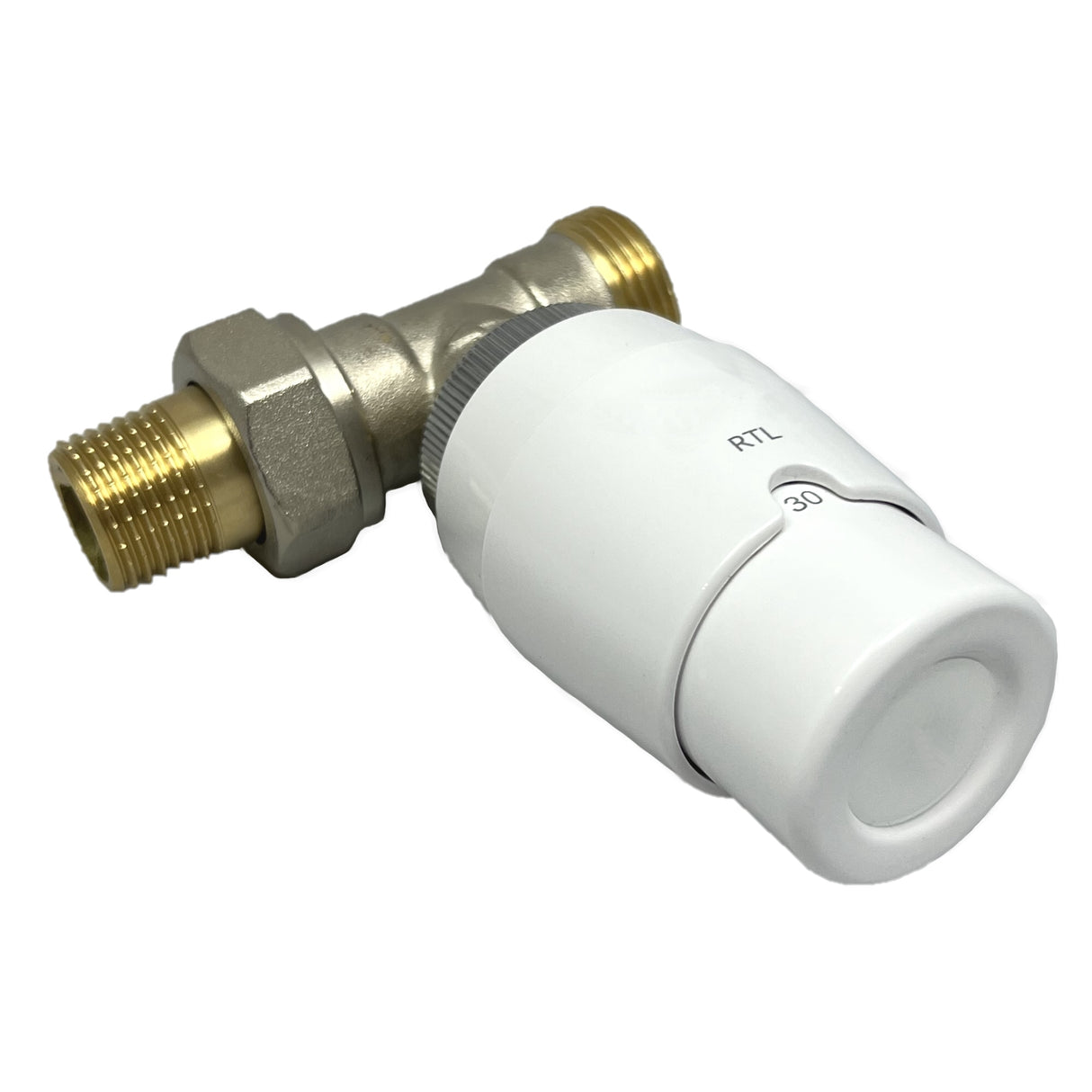 Fußbodenheizung Wasser Set Duo Doppelrohr Heizmatte und RTL-Ventil