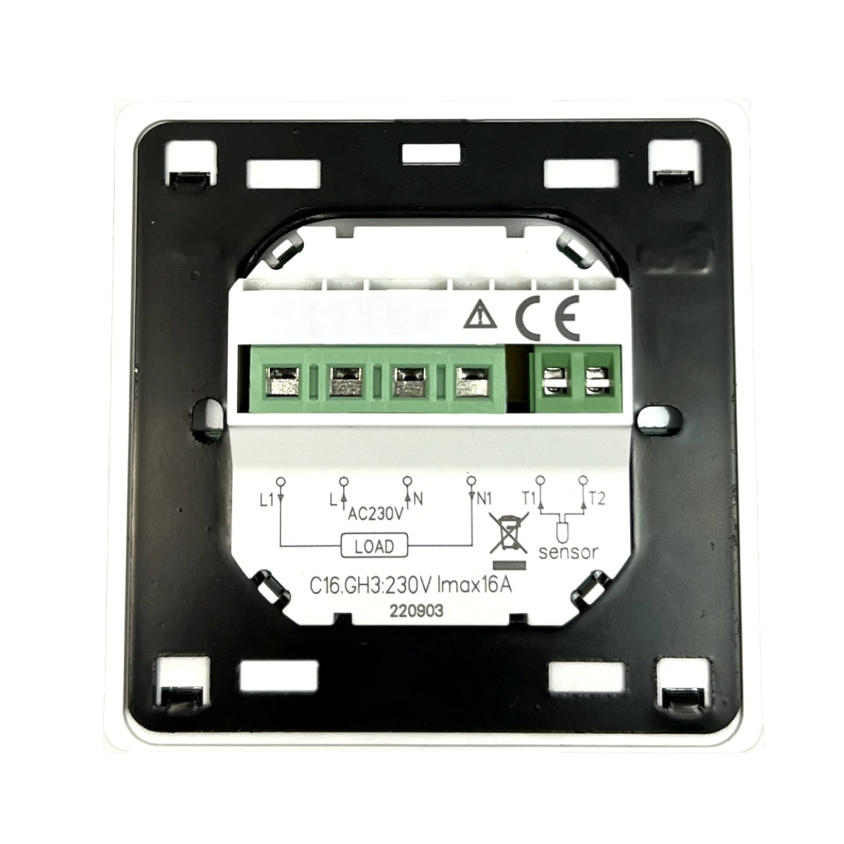 Duo Hybrid Warmwasser Elektro Fußbodenheizung | Set mit Heizmatte und Regelset Comfort