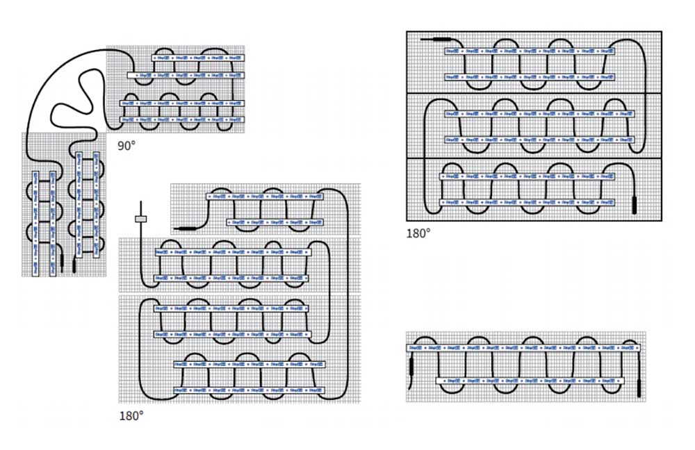 Freiflächen Heizung elektrisch Frostschutz 300 W/m² | eisfrei schneefrei 1-16 m²