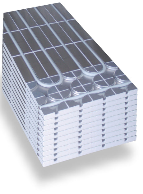 Warmwasser Fußbodenheizung DRY Systemplatte 30mm EPS