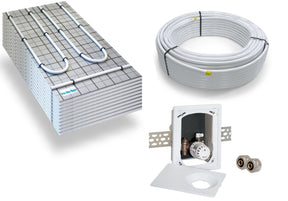 TAC Warmwasser Fußbodenheizung Komplettset Multibox RTL