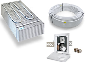TAC Warmwasser Fußbodenheizung Komplettset Multibox K-RTL