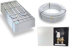 TAC Warmwasser Fußbodenheizung Komplettset G-RTL Regelbox