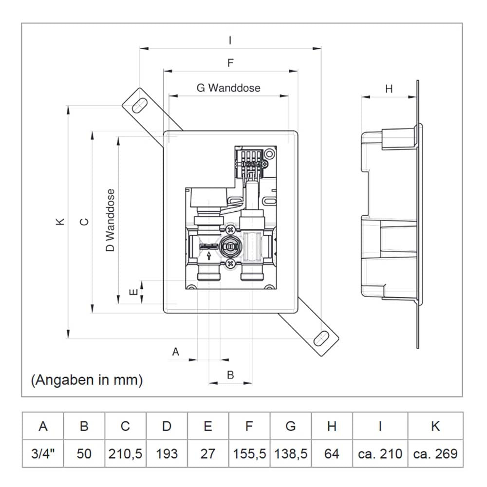 Fußbodenheizung Wasser Set mit Einrohr Heizmatte und E-Regelbox E-Regelbox WLAN Touch
