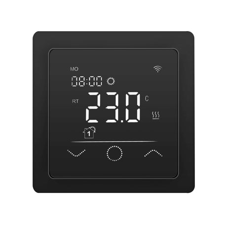 Fußbodenheizung Wasser Set Duo mit Doppelrohr Heizmatte und E-Regelbox WLAN Thermostat