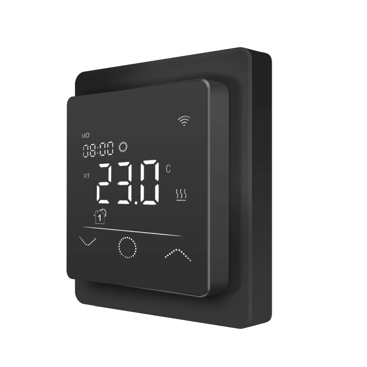 Fußbodenheizung Elektrisch Set ALU | Heizmatte 150 W/m² Laminat Parkett Vinyl | Thermostat WiFi Touch