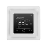 Fußbodenheizung Elektrisch Set ALU | Heizmatte 80 W/m² Laminat Parkett Vinyl | Touch Thermostat