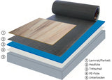 Fußbodenheizung Elektrisch Lux | Heizfolie 80 W/m² Laminat Parkett Vinyl